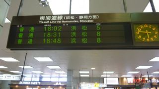 愛知西部の鉄道の要衝