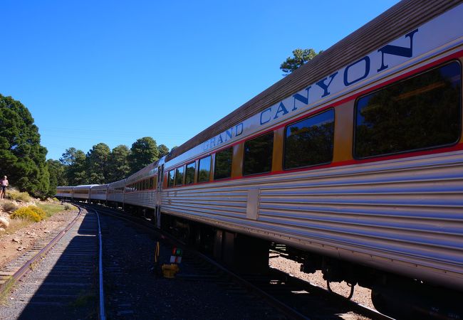 グランドキャニオンへくる鉄道