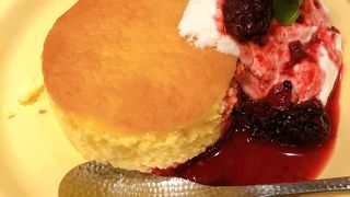 チーズケーキが美味