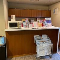 宿泊者専用ラウンジ