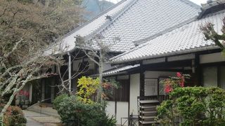 静かな佇まいのお寺でした