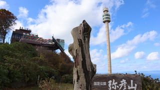 ユニークな展望塔