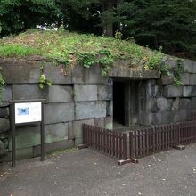 外観。内部には入れません。