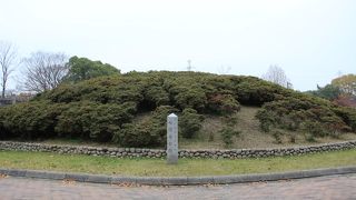 大仙公園内にある円墳