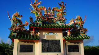 色鮮やかなお墓