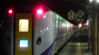 函館札幌間の移動に便利