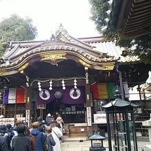 脇から手を合わせ失礼しました！