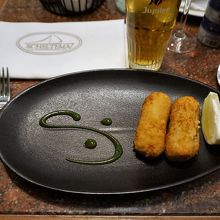 小エビのコロッケ