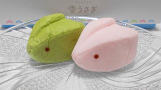 可愛い雪うさぎ