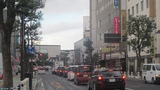 倉敷を代表する大通りです