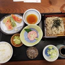 栃木県足利市の味のめん処喜八の日替わりランチ850円(税抜)