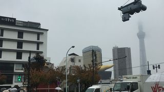 浅草からスカイツリーへの通り道