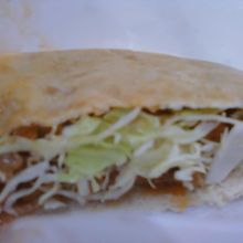 ドネルケバブ、５００円です。