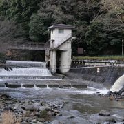 下流域でも水力発電が・・・。