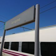 バルセロナ郊外の駅