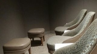 搭乗時刻までくつろげる