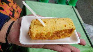 築地の有名卵焼き専門店