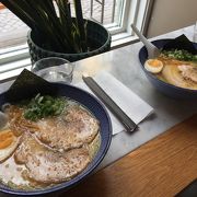 日本で修業したラーメン