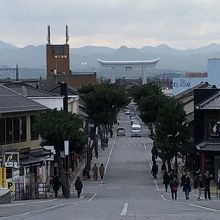 出雲大社からの帰り道
