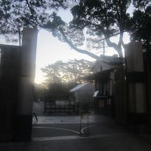 公園入口の様子