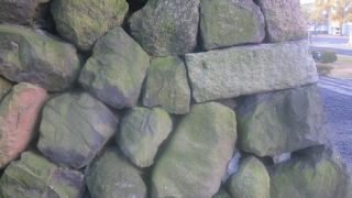 年末早朝の玉藻公園の様子