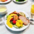 海外の雰囲気を味わえる朝食ビュッフェ