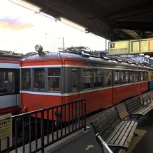 駅に停まっていました