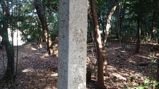 国の史跡として保存されている