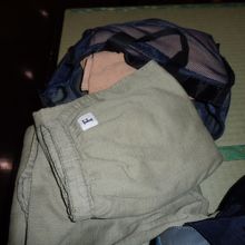 入浴＆お泊りセットを渡されます