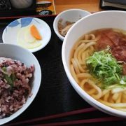 稲武産の米粉で作った米粉うどん