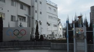 長野冬季オリンピックの表彰式会場