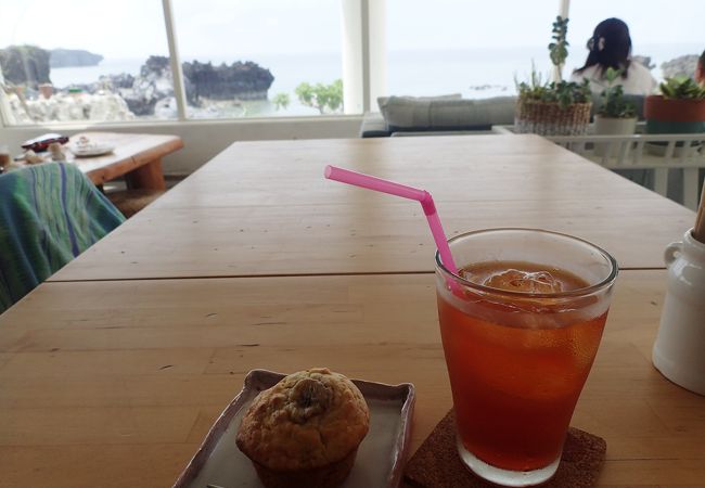 与論島　くじらカフェ