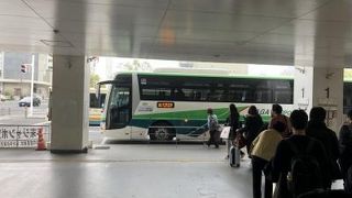 混んでいました。