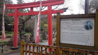松江城のなかに。