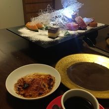 さらにブリュレまでついていました。