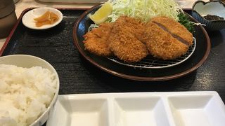 美味しいとんかつ