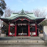 日光街道沿いの神社