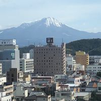 大山がキレイに見えた