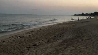 のどかなビーチ