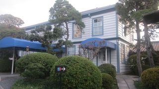 洋風の建物外観がとても美しいです