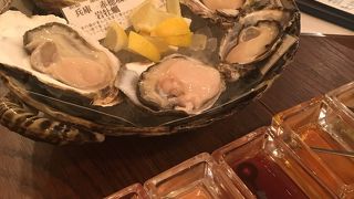 恵比寿で牡蠣を満喫