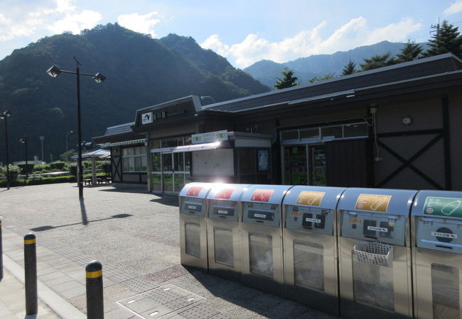 谷川岳の名水が飲めます