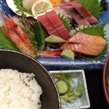 刺身ランチ