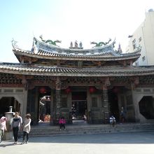 鹿港で一番人が多いところです