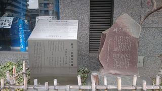 立派な石碑です