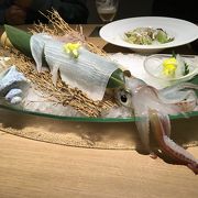 展望の良いお食事処