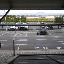 出雲空港内