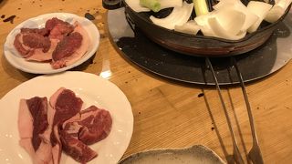 ジンギスカンといえばここ