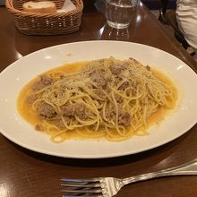 ミートソーススパゲッティ