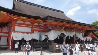 祇園祭の神社だったとは